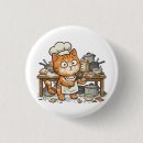 Recherche de chef de cuisine badges Drôle
