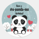 Recherche de pandas mignons autocollants Panda bébé