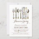 Recherche de dinner mariage anniversaire invitations Blanc