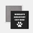 Recherche de chat blanc magnets Animal