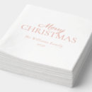 Recherche de joyeux noël serviettes Simple