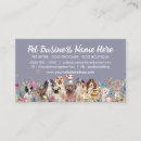 Recherche de salon de toilettage cartes visite Toiletteur