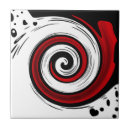 Recherche de rouge blanc noir carreaux Moderne