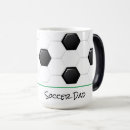 Recherche de ballon de football tasses Équipe