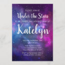 Recherche de under the stars invitations Galaxie