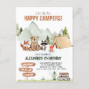 Recherche de animaux forêt postales anniversaire cartes Aquarelle