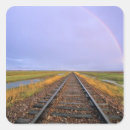 Recherche de voie de train autocollants Transport