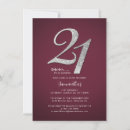 Recherche de 21 ans invitations Moderne