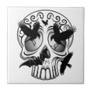 Recherche de calaveras carreaux Crâne