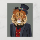 Recherche de roi lion cartes postales Safari