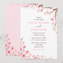 Recherche de fleur de cerisier mariage invitations Fleurs de sakura