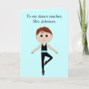 Recherche de dance vœux cartes Enseignant