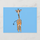 Recherche de girafe bébé cartes postales Pour enfants