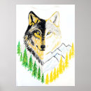 Recherche de portrait de loup posters Loups