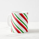 Recherche de sucre de canne de noël tasses Rouge et vert