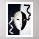 Recherche de masques art Noir et blanc