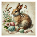 Recherche de pâques de lapin posters Floral