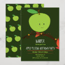 Recherche de de pomme anniversaire invitations Vert