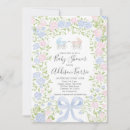 Recherche de douche jumeaux invitations Rose et bleu