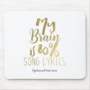 Recherche de chansons tapis souris Ordinateur