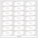 Recherche de fleur sauvage blanc autocollants Mariés