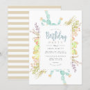 Recherche de succulent invitations Aquarelle