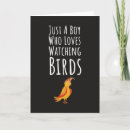 Recherche de ornithologie vœux cartes Mignon