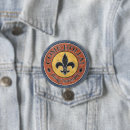Recherche de fleur de lis badges Jaune