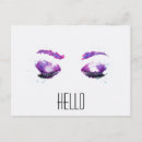 Recherche de sourcil cartes postales Maquillage
