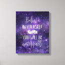 Recherche de dire impressions sur toile Typographie