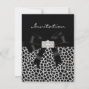 Recherche de animal print invitations Élégant