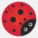 Recherche de petit insecte autocollants De coccinelle