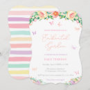 Recherche de jardin enchanté invitations Pastel