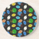 Recherche de ballon football dessous de verres Vert