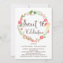 Recherche de vintage 16ans anniversaire invitations Fête