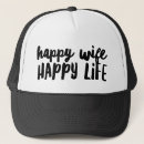 Recherche de happy casquettes Typography