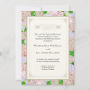 Recherche de lace floral invitations Élégant