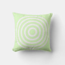 Recherche de cercles concentriques coussins Abstrait