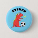 Recherche de dinosaure drôle badges Animal
