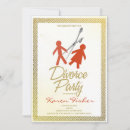 Recherche de divorce party invitations Rouge