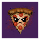 Recherche de pizza drôle posters Amateurs de pizza