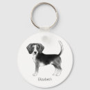Recherche de beagles mignons porteclés Nom