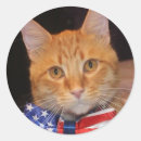 Recherche de chat patriotique autocollants Usa