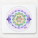 Recherche de chakras tapis souris Mandala
