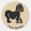 Recherche de gorilla autocollants Primate