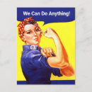 Recherche de guerre sur des femmes cartes postales Riveter