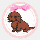 Recherche de dachshund illustration autocollants Mignon