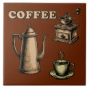 Recherche de café français carreaux Vintage