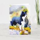 Recherche de chien border collie vœux cartes Colley