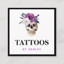 Recherche de tête crâne cartes visite Tatoueur
